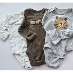 Just One You by Carters • Newborn 3 Pack Baby Onesies
